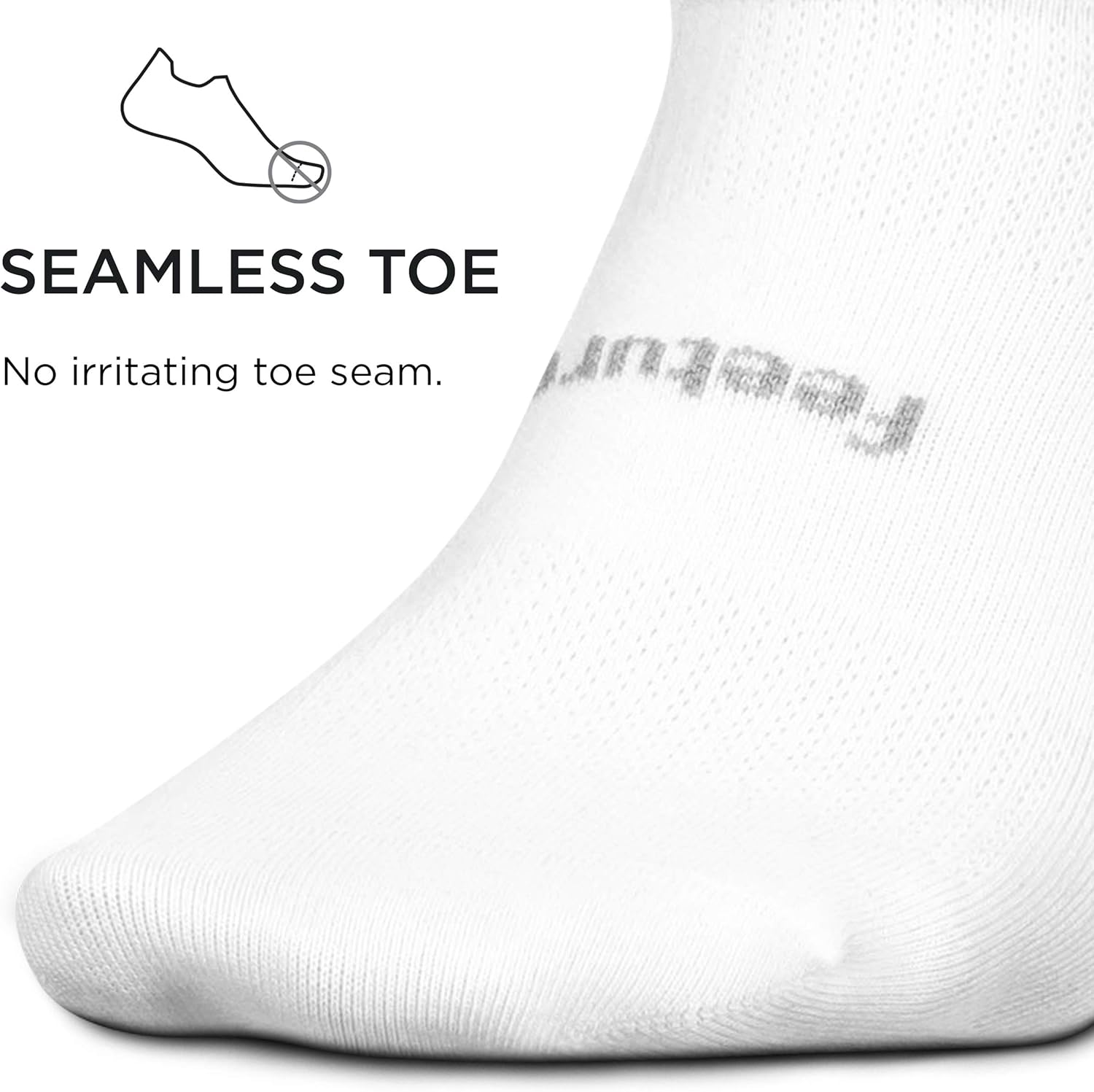 Feetures High Performance Max Cushion Ankle Sock - Tab Socks for Women & Men with Heel Tab - Strawberry Latte Mix, Large (3 Pair) - Image 2