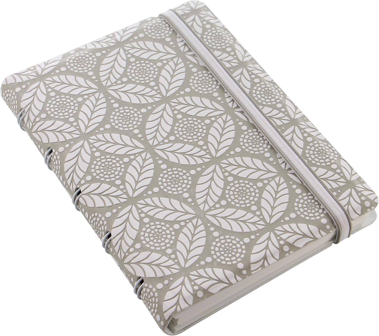 Filofax 115067 Notebook, Impression, A5, Black and White, Deco