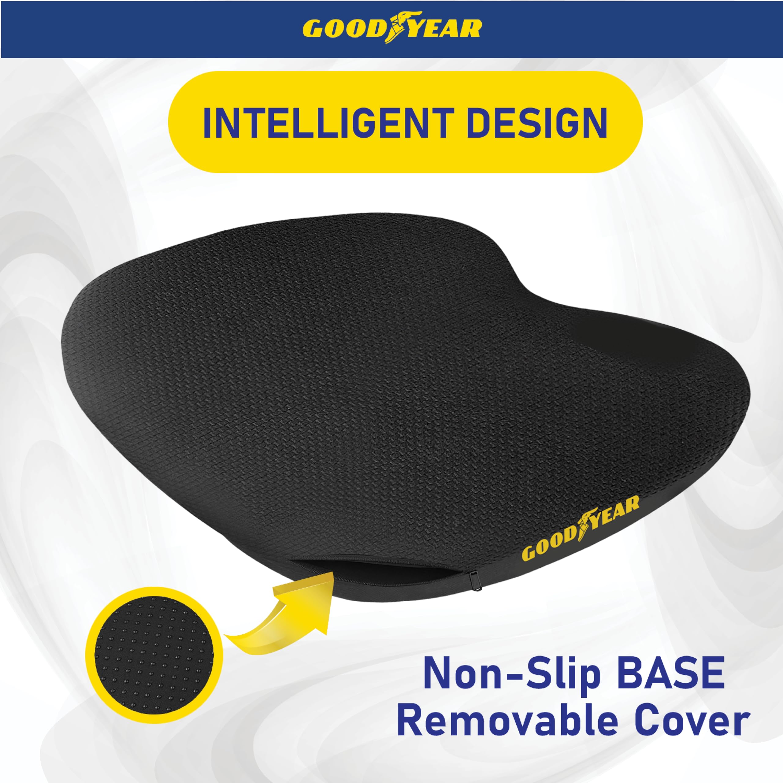 Goodyear GY1012 - Cuscino per sedia da ufficio o auto