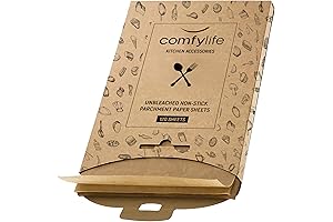 No-Curl Parchment Paper Sheets for Homemade Butter