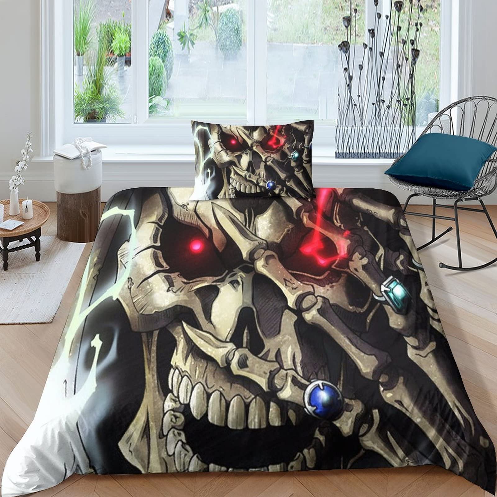 Housse de couette Mask of Terror literie 3D idéale pour relooker une chambre d'ado ou d'adulte