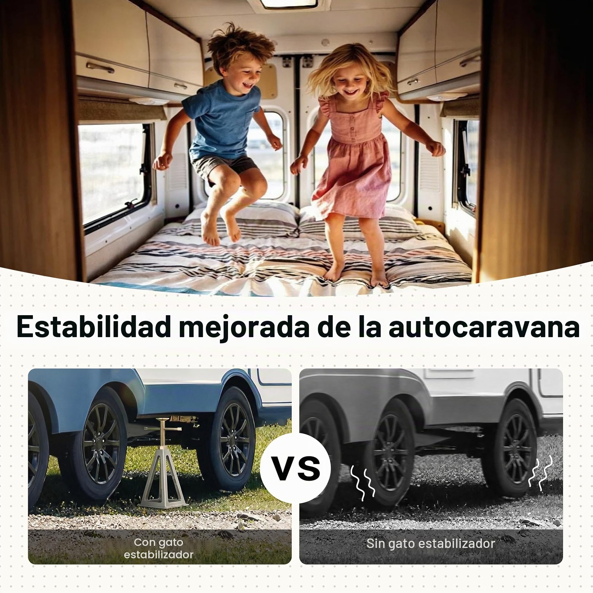Bastidores de aluminio para caravanas y remolques Bastidores de 4 piezas