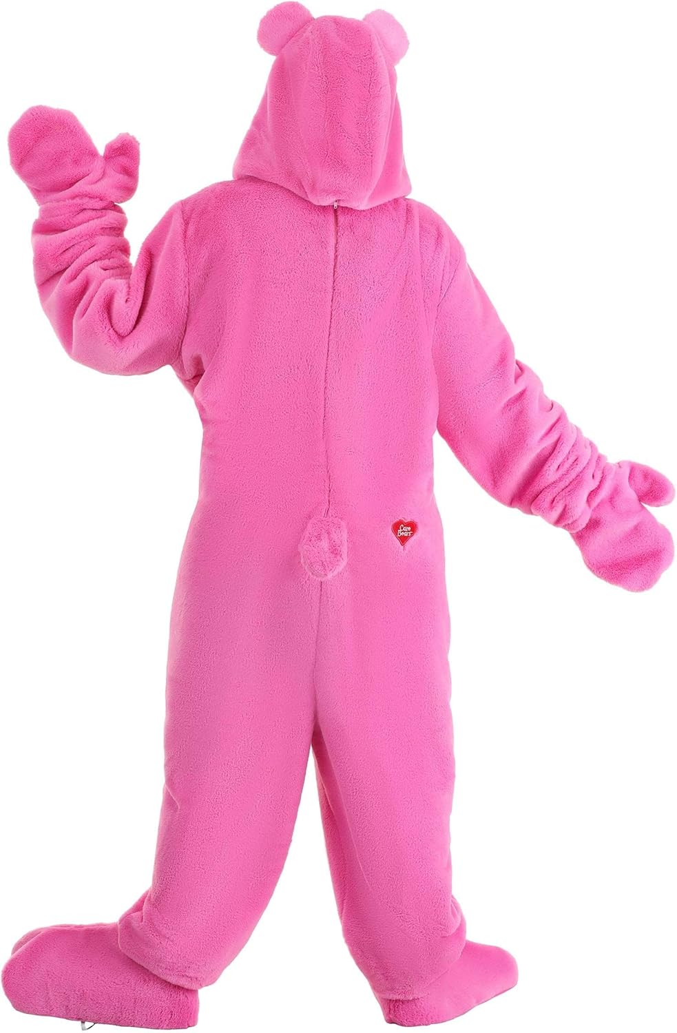 Care Bears Cheer Bear Halloween Costume for Adults | Rainbow Jumpsuit | 80s TV Show Cartoon Character