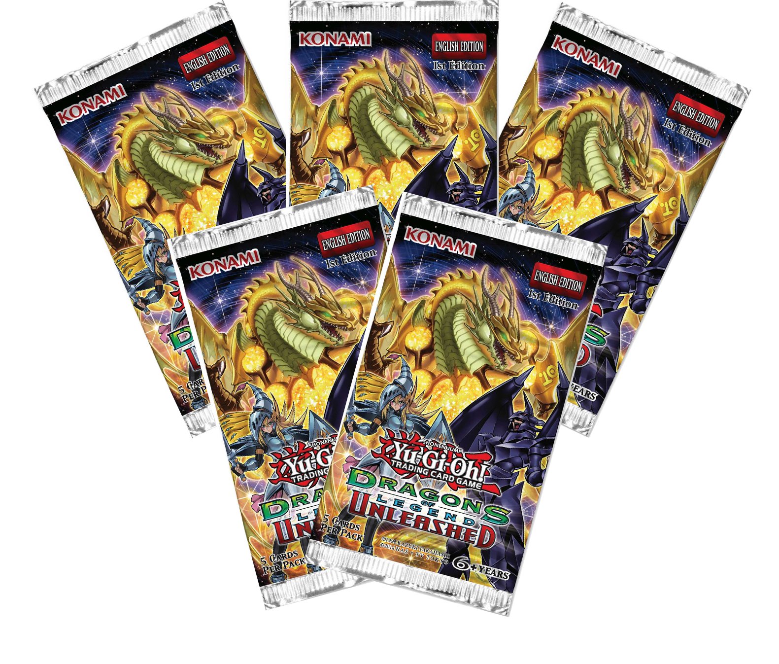 Yugioh 5x Dragons Of Legend Unleashed Booster Packs | Desertcart Brunei Yugioh 5x Dragons Of Legend Unleashed Booster Packs | Desertcart Brunei
