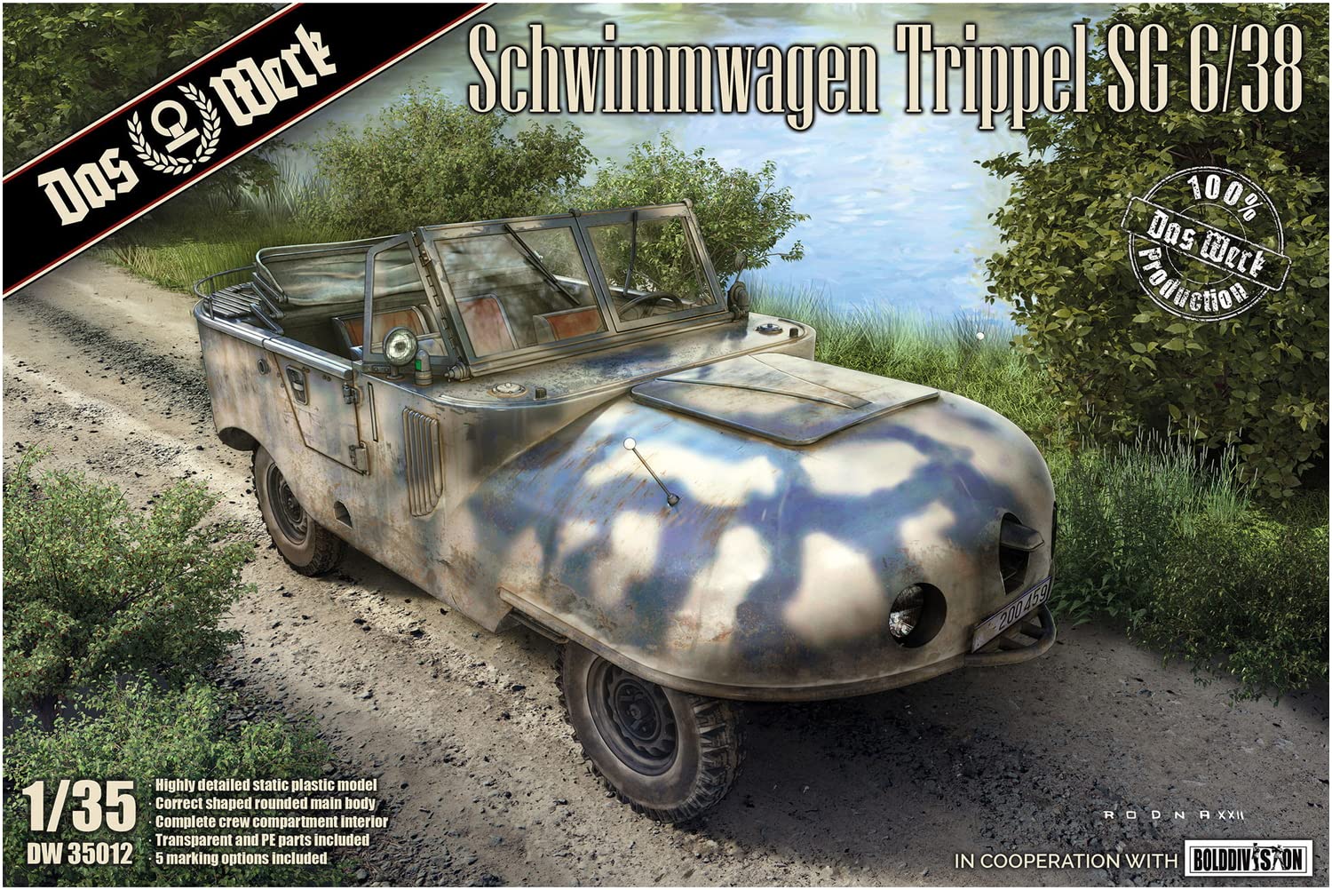 Das werk - schwimmwagen trippel sg 6/38