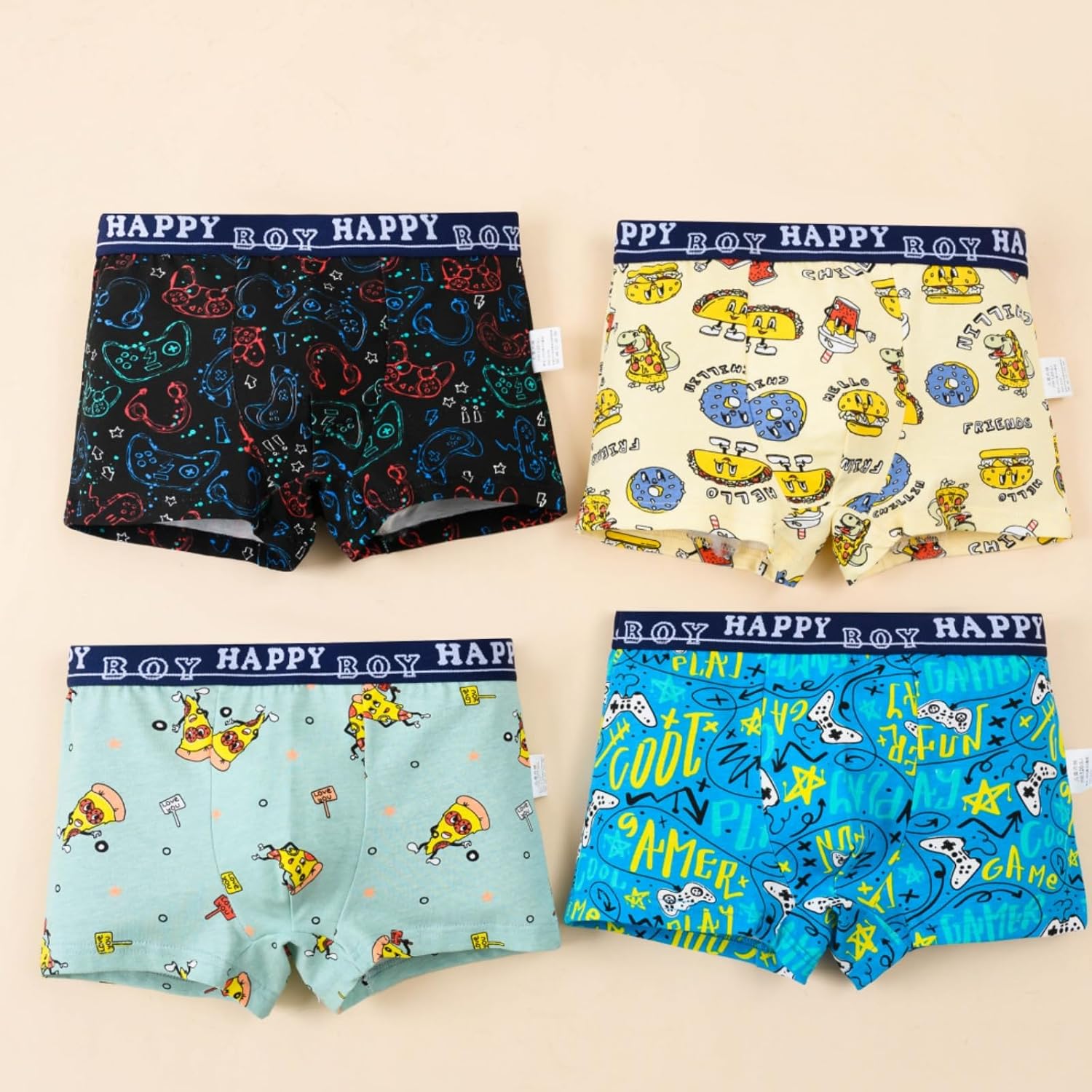 Boys Underwear,Toddler Boys Boxer Shorts Briefs