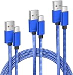 Elebase iPhone 17 17e Pro Max Câble de recharge 1.5/3.3/6.6FT 3Pack,USB Cord de chargeur de voiture de type A à C,USBC Carplay Cable pour une nouvelle Apple 16 Plus iPad 10 Mini 7 Air 8,Airpods,Samsung Galaxy S26 S25 A17 Ultra