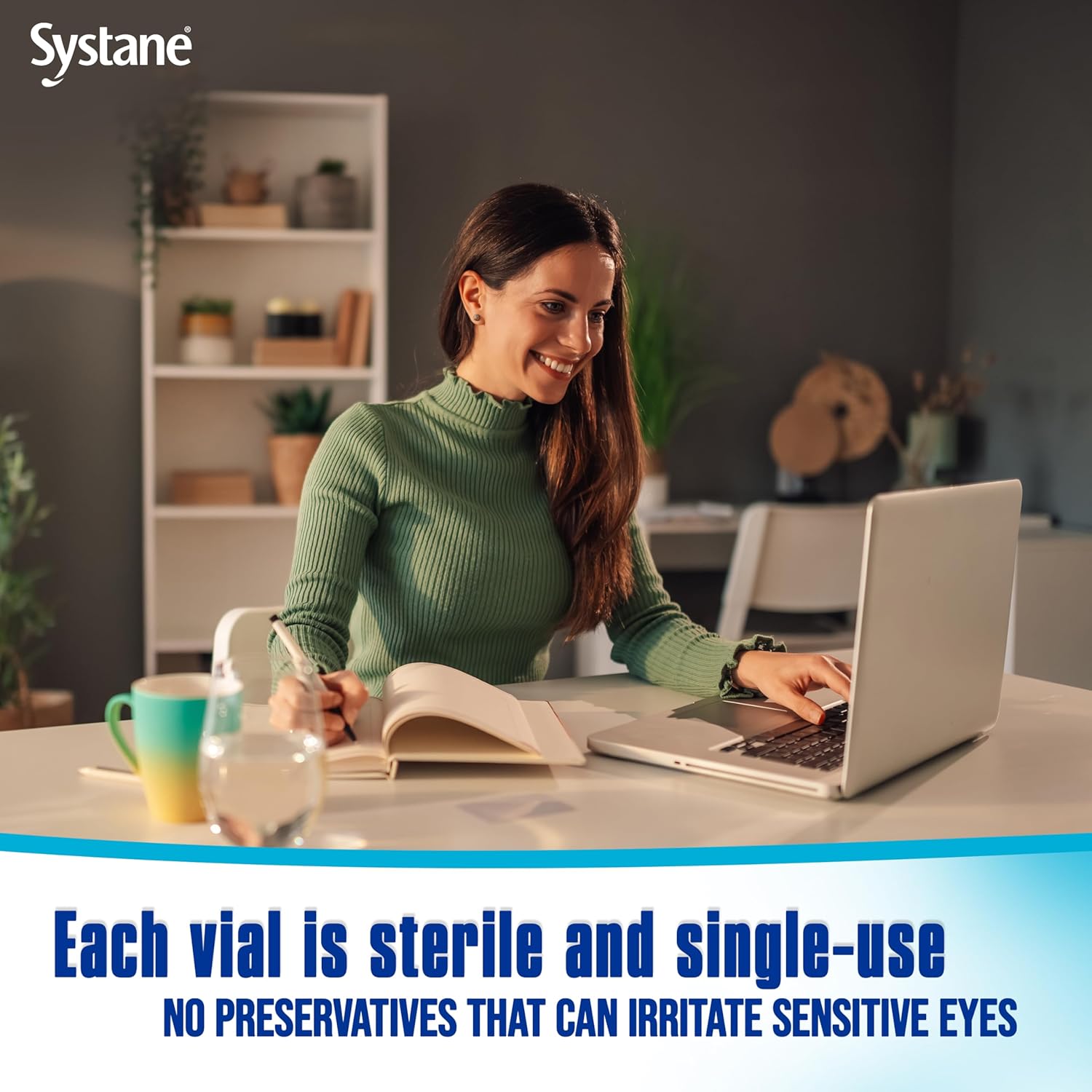 ALCON Systane Hydration Preservative-Free Lubricant Eye Drops, Transparent, 0.6 Fl Oz, 30 Count - Image 5