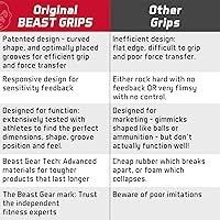 Vista 8 de Beast Gear - Barbell and Dumbbell Bar Grips for Weightlifting & Muscle Building - Strength Training Equipment