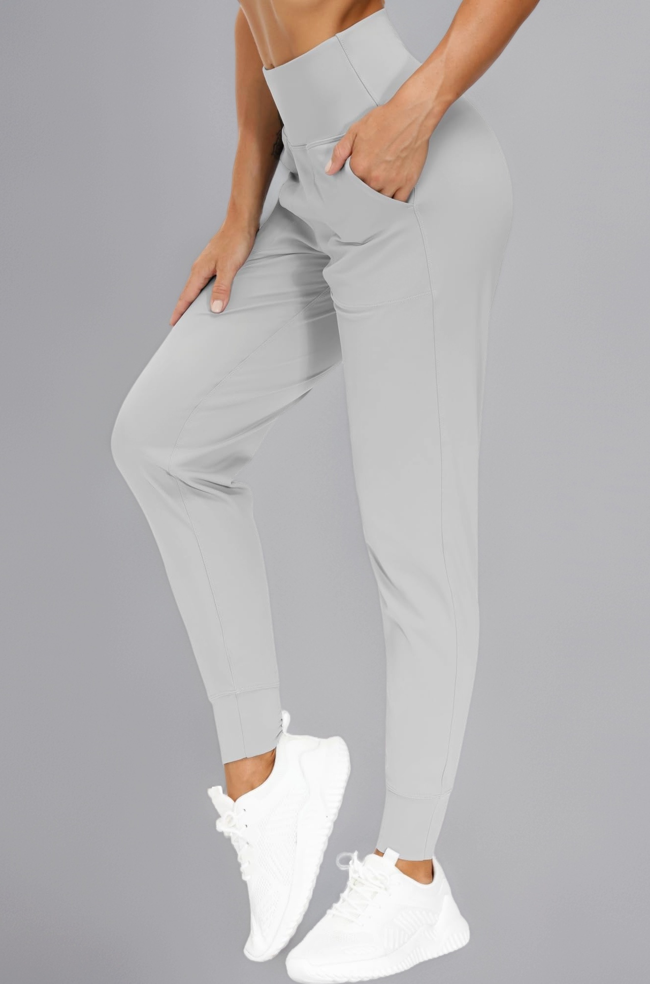 THE GYM PEOPLE Women's Joggers Pants Lightweight Athletic Leggings Tapered Lounge Pants for Workout, Yoga, Running