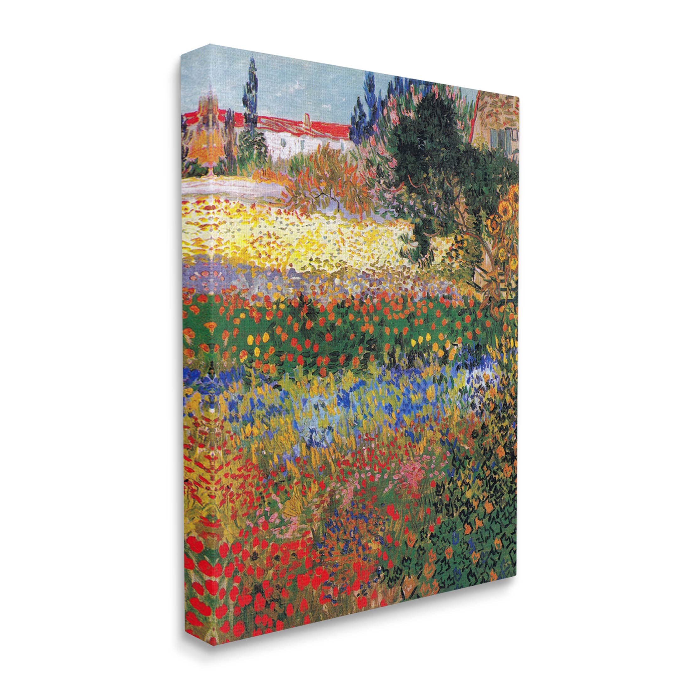 Amazon.com: Stupell Industries Flower Garden Van Gogh Vivid
