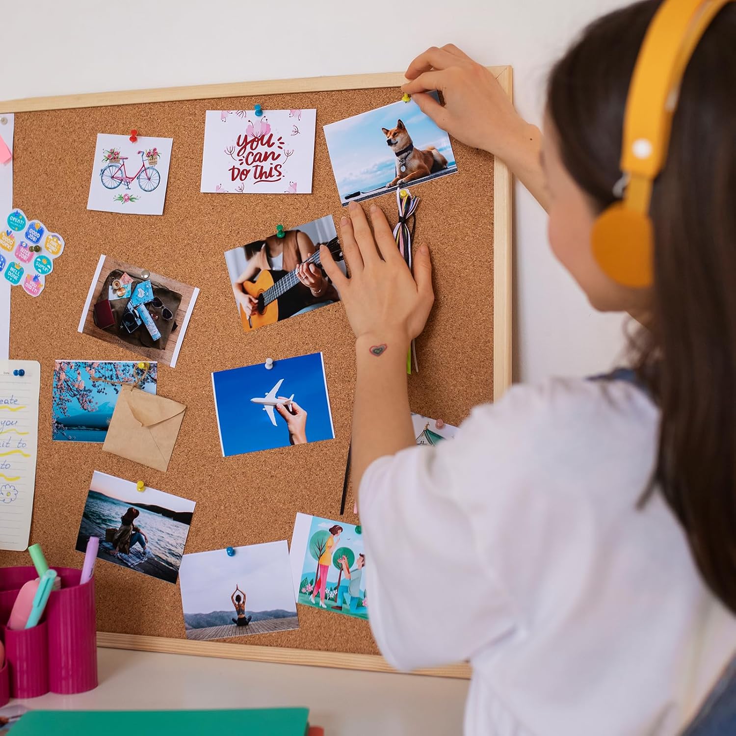 20 Pcs 8"X10" Sublimation Metal Photo Blanks，Aluminum Photo Sign Blank Suitable for Backdrop Panels, DIY Picture Frames, Poster Frames, and Desktop/wall Decorations(0.45mm Thickness)