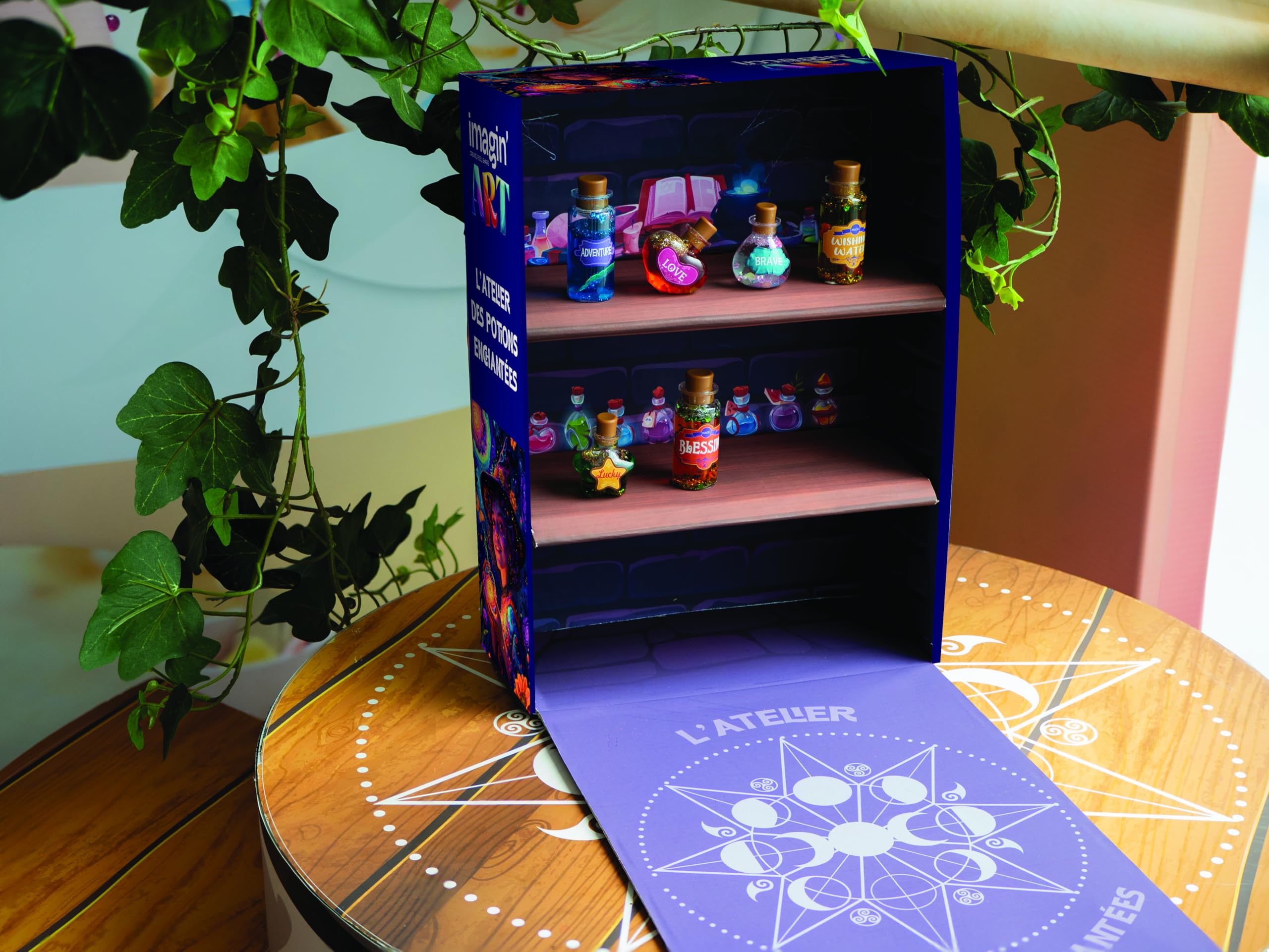 Silverlit Imagin'Art L’Atelier des Potions Enchantées Coffret Créatif Alchimie Magique Fioles Recettes Féeriques Loisirs Créatifs Enfant