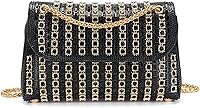 Sweetovo Rhinestone Clutch Purse for Women - Sparkly Chain Shoulder Evening Bag for Party Prom Wedding Cocktail