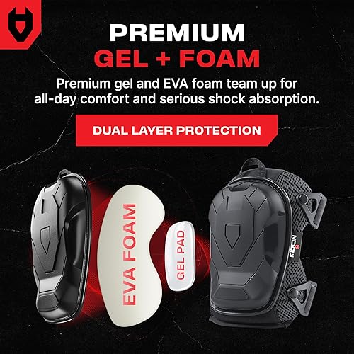 Miniatura 4 de NoCry Rodilleras profesionales para construcción para hombres y mujeres con cubierta antideslizante resistente y soporte de tobillo — Espuma gruesa