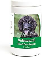 Vista 312 de Healthy Breeds Golden Retriever - Aceite de salmón masticable suave, 90