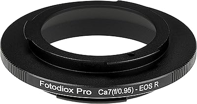 Fotodiox Pro Lens Mount Adapter Compatible with 50mm f/0.95 Cn7/7s Rangefinder Dream Lens to Canon RF Mount Mirrorless Cameras
