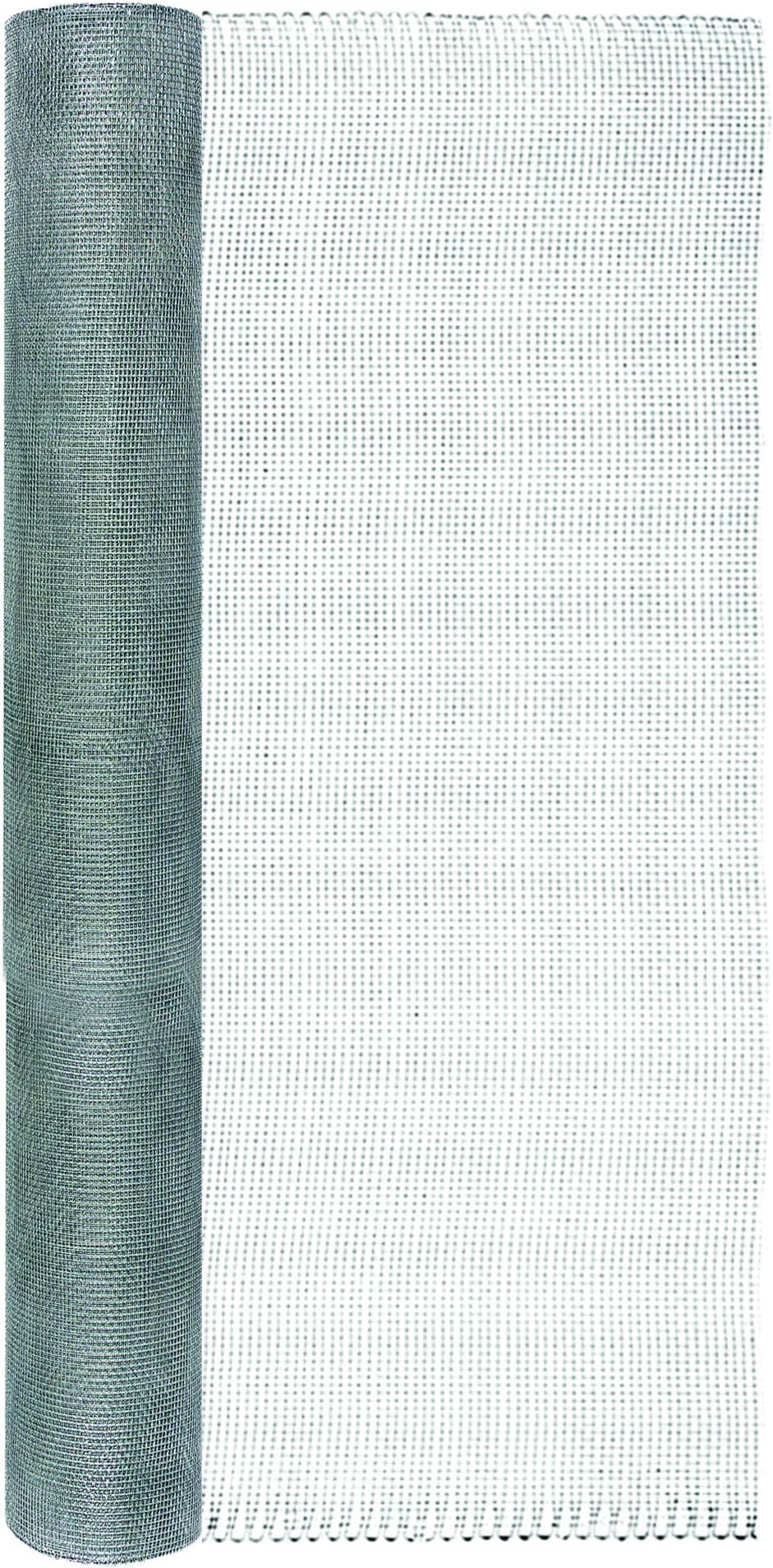 Garden Zone 36 Inches x 50 Feet - 1/8-Inch Openings - Galvanized Mesh Rolled Hardware Cloth - For Fencing Around Chicken Coop, Run, and Gardens