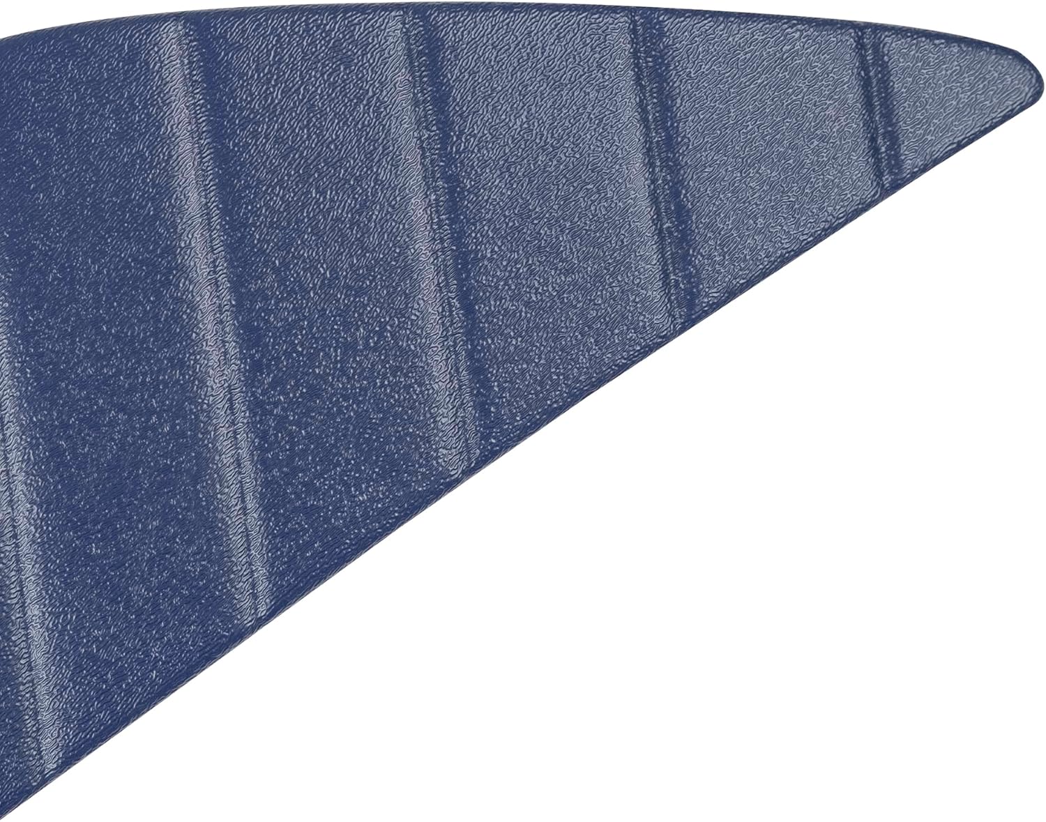 DashSkin Door Panel Inserts Door Panel Inserts (Left+Right Pair) Compatible with 2010-2014 Ford Mustang in Pleated Navy Blue - Hard Molded Plastic Door Skin Cover