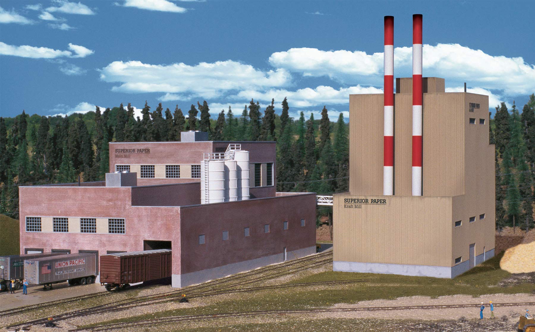 Walthers Cornerstone Series174 N Scale Superior Paper Company-picture-27