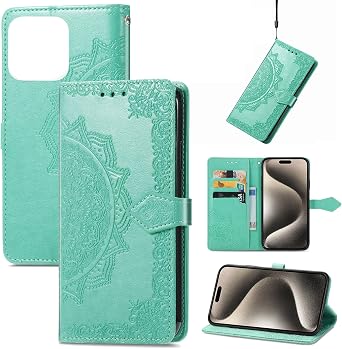 Compatible with Sharp Aquos R6 Wallet Cover,Compatible with Sharp Aquos R6 Flip Stand Card Slots Magnetic Closure Phone Case Green