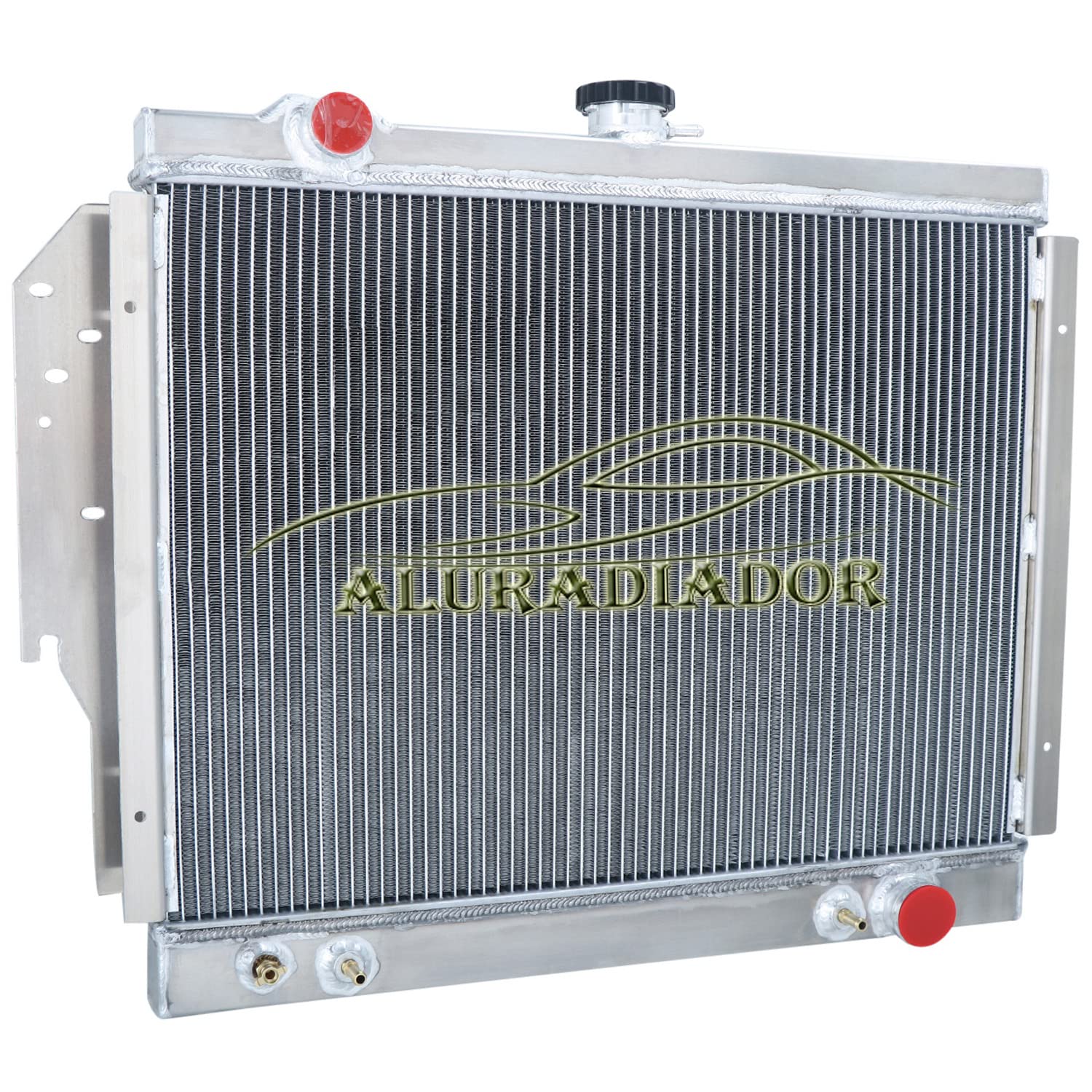 3-Row Aluminum Radiator For 1979-1993 Dodge Ramcharger & D-Series Trucks (5.9L, 5.2L)