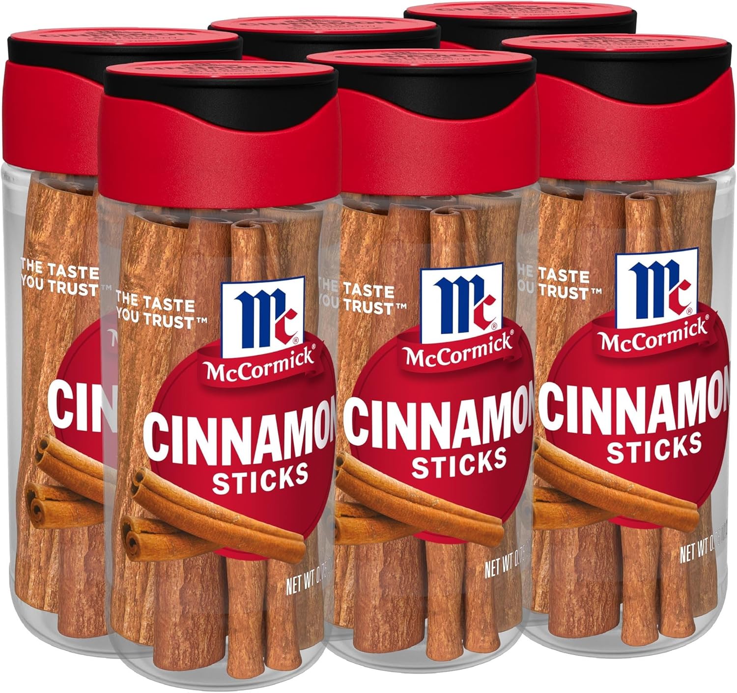 McCormick Cinnamon Sticks, 0.75 oz (Pack of 6)