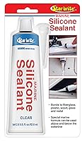 Algopix Similar Product 18 - STAR BRITE Silicone Sealant Clear 28