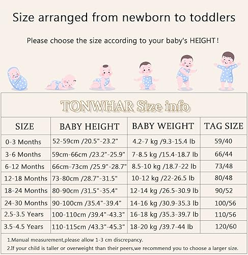 Miniatura 3 de Tonwhar - Mameluco disfraz para bebé de 0 a 3 años, diseño de animales y dibujos animados.