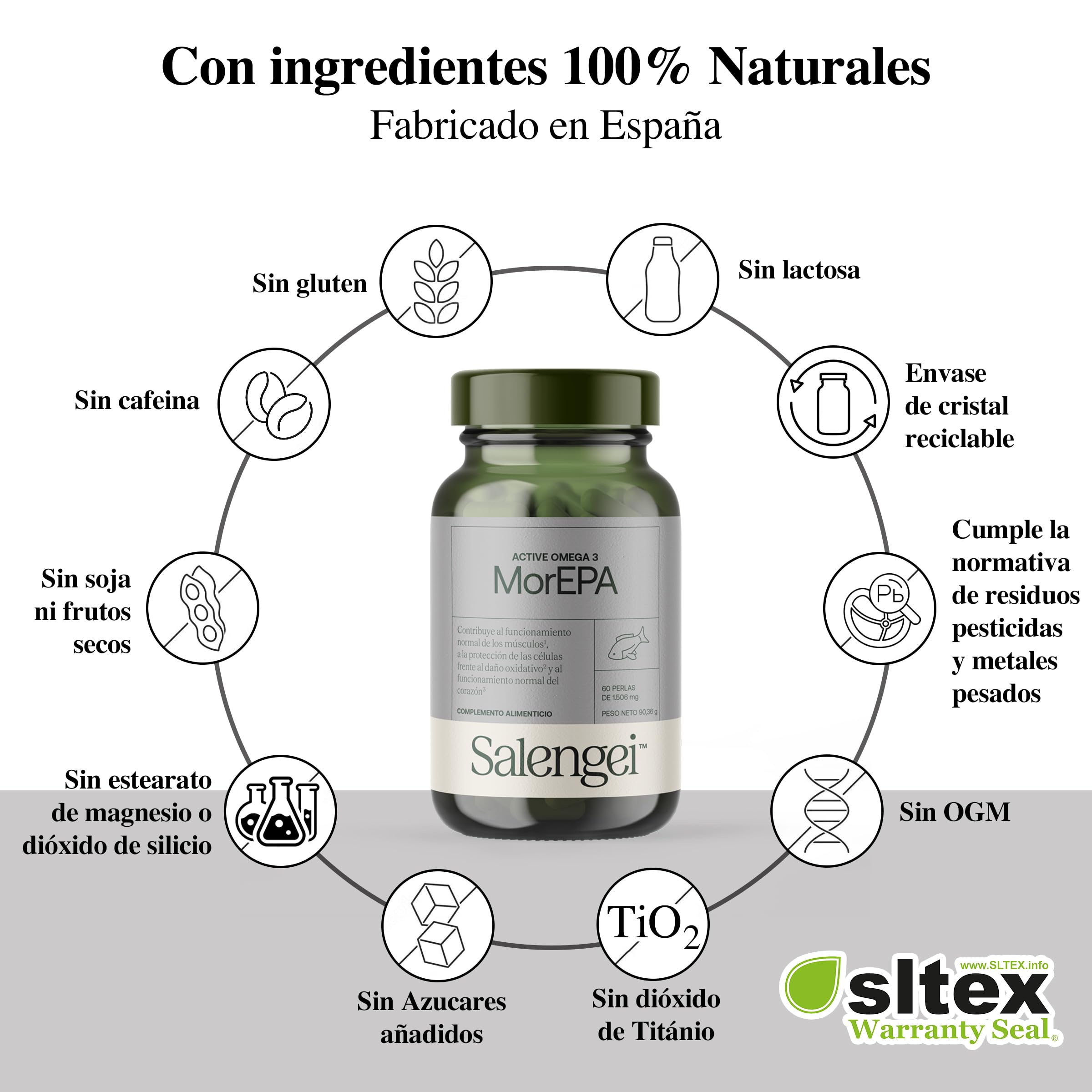 ACTIVE MOREPA - A base de aceite de pescado | Funcionamiento normal de los músculos, a la protección de las células frente al daño oxidativo y al funcionamiento normal del corazón