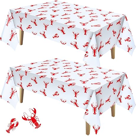 Crawfish Boil Tablecloth: Amplify Party Festivities