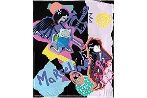 Adventure Time Paper Marceline Throw Blanket