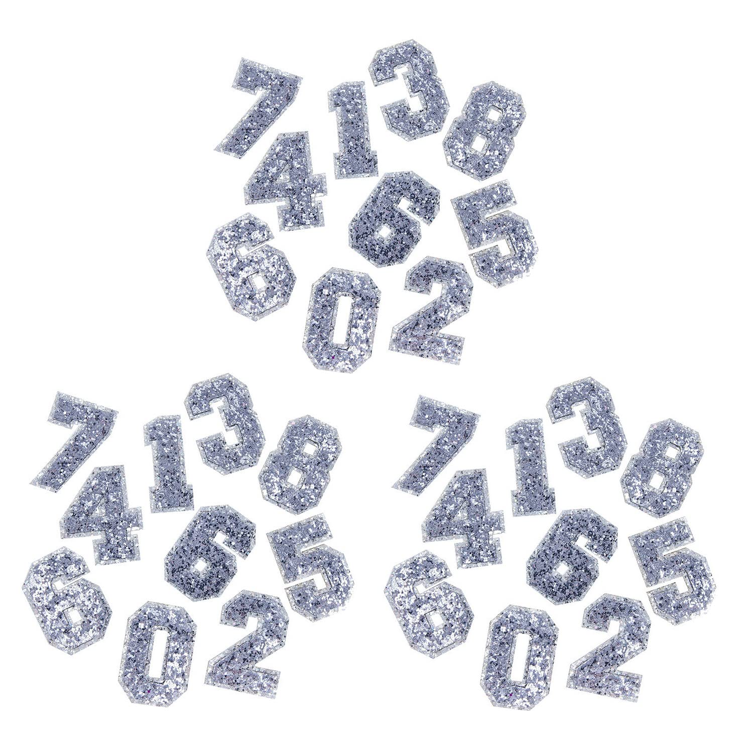 Amazon.co.jp: jwyndsq(おと) 刺繍パッチ0~9数字ワッペン