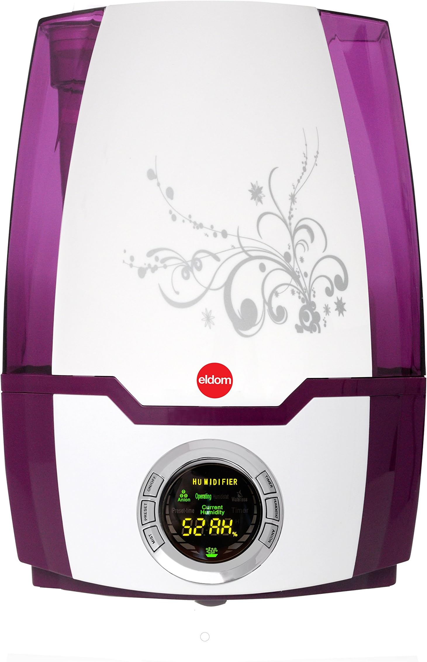 Aroma Diffuser mit FlammenEffekt, Weinsamkeit 60ml Kabelloser