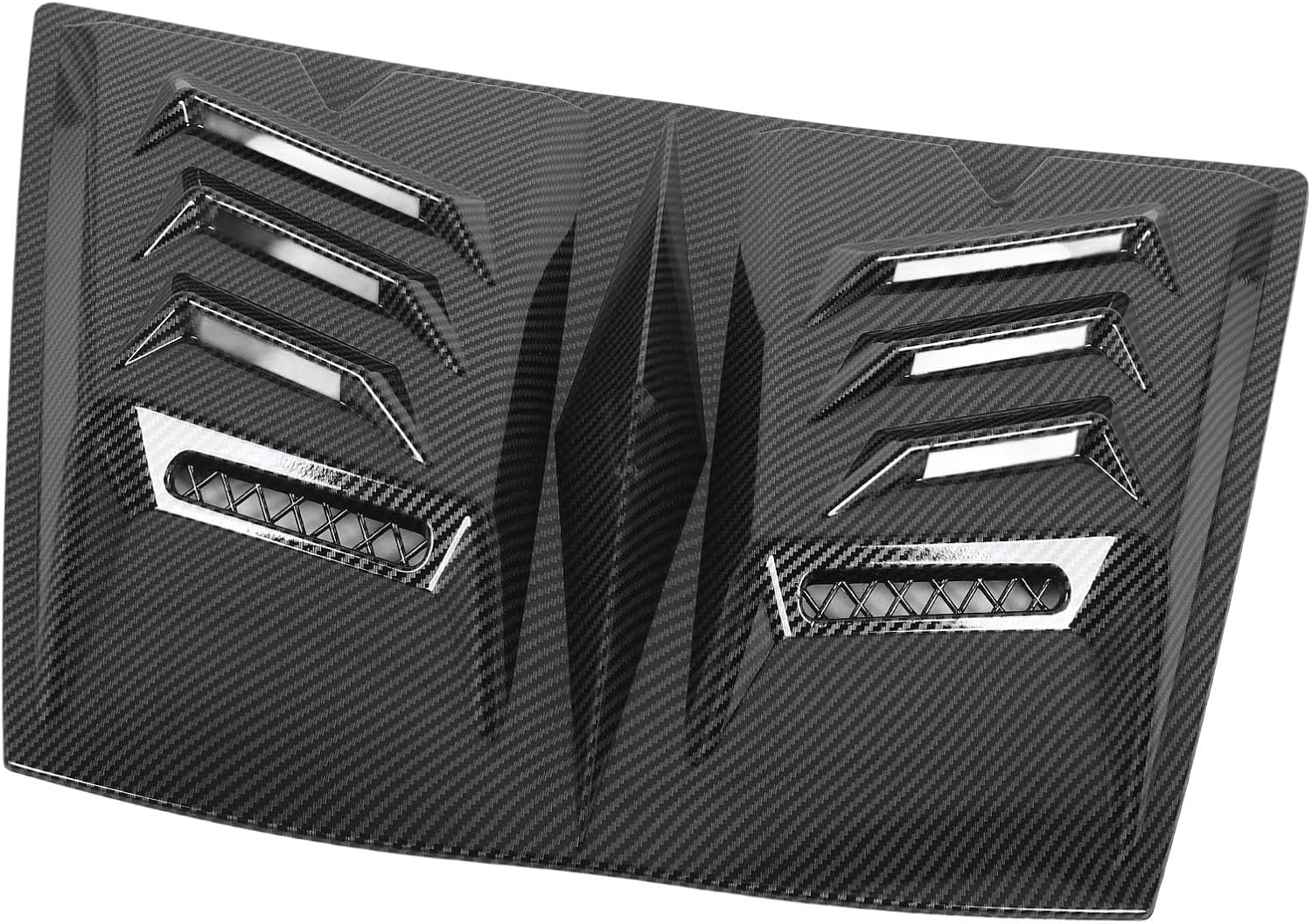 Hood Air Vent Trim Cover Engine Cooling Aerodynamic Design Universal Fit (#2)
