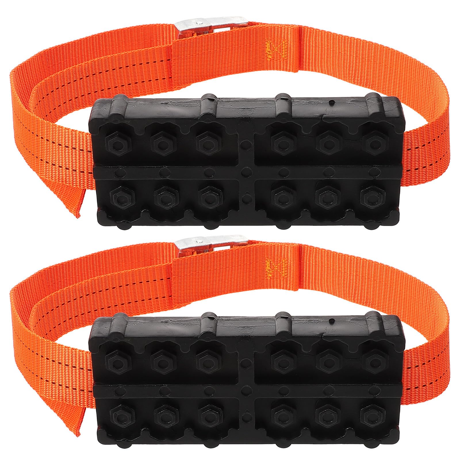 Planche de Traction Multifonction Supporte Charges Lourdes en Alliage de Zinc et Nylon Tapis Antidérapant pour Pneus à Neige pour Variés et