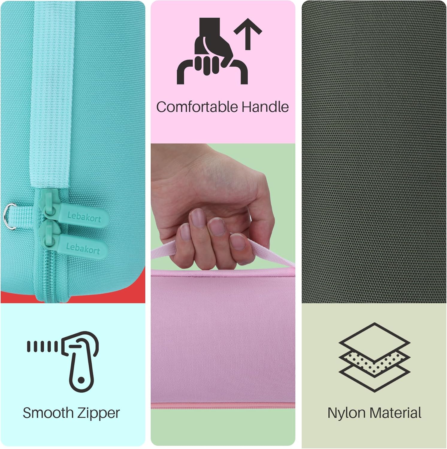 Hard Case Compatible with JBL Charge 5 Charge 4 Waterproof Speaker (Red case) - Image 5