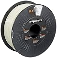Amazon Basics PLA 3D Printer Filament, 1.75mm, Glossy, Spool, 1kg