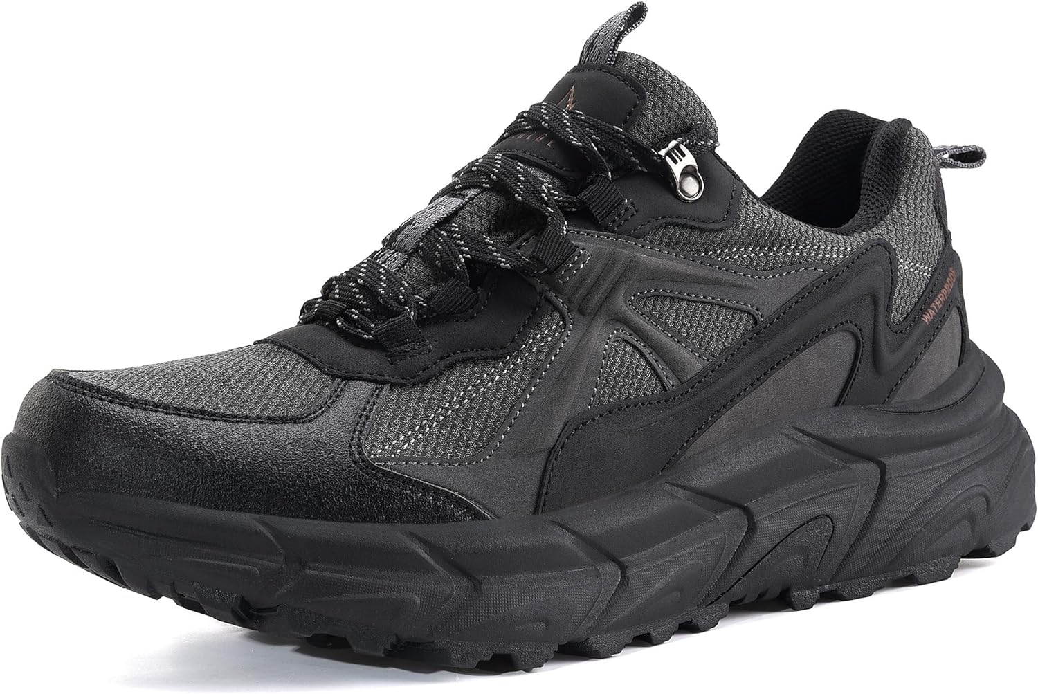 EARLDE Mens Hiking Shoes - Waterproof Comfort
