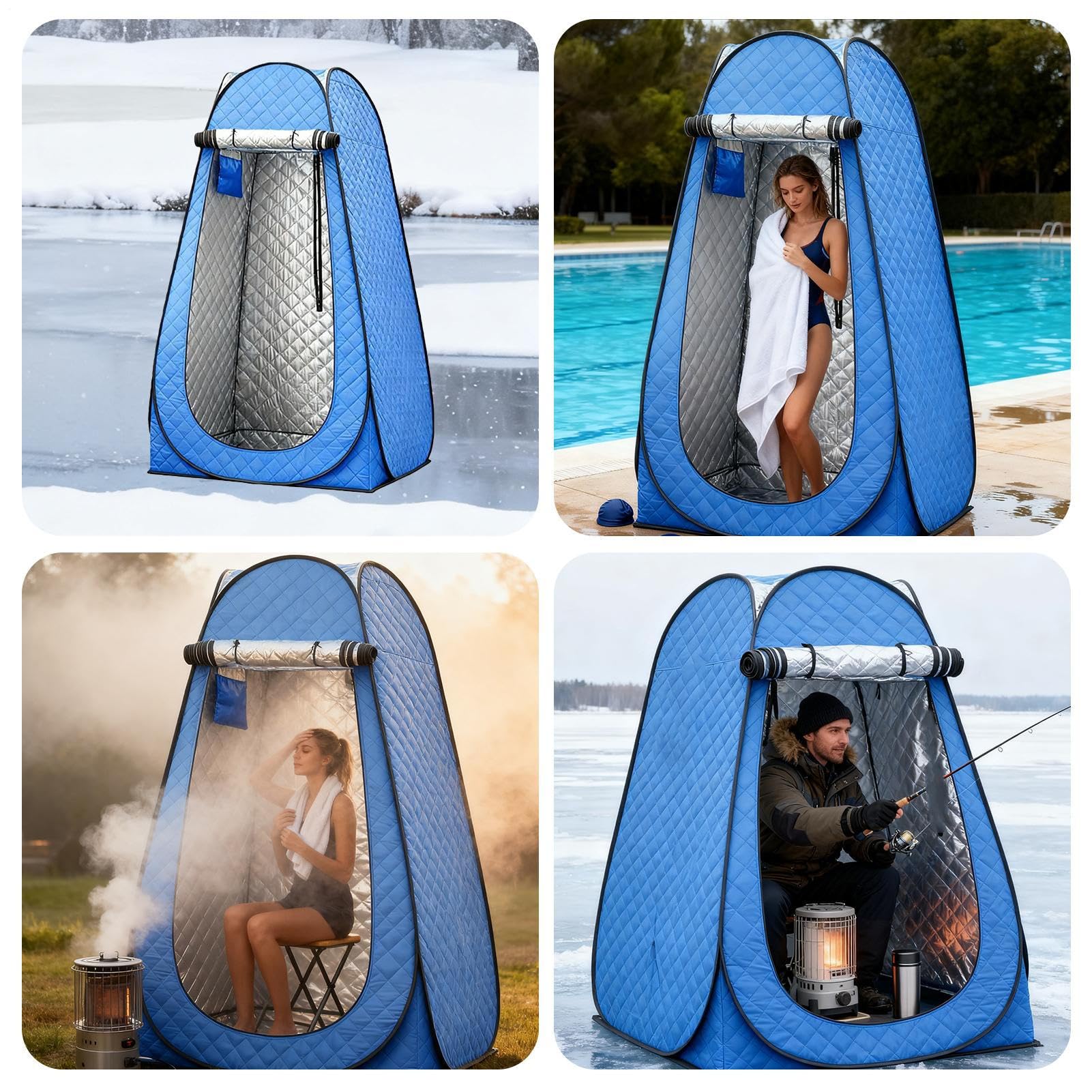 De Cambio Vestuario De Invierno Al Aire Libre | Vestuario Exterior Para Nadadores Excursionistas Viajeros Playa Piscina Parque Salidas Pesca Deportes Juegos Viajes Por