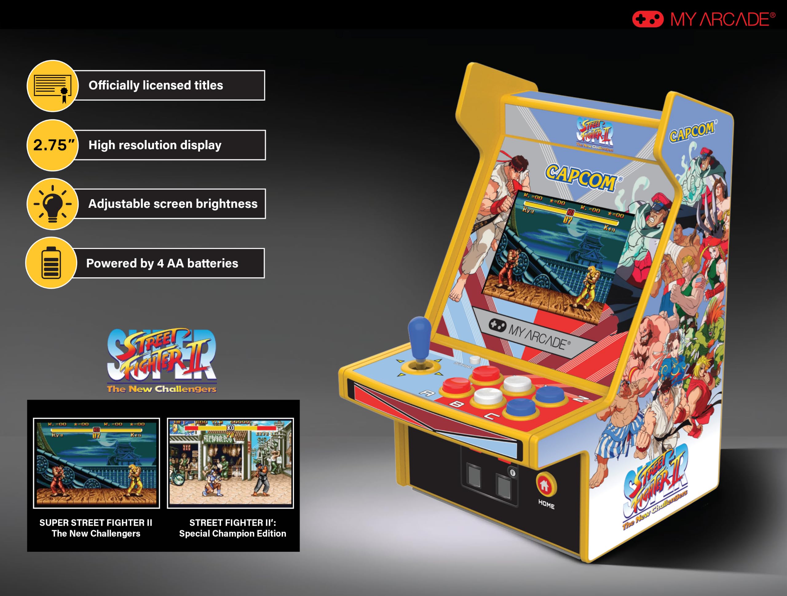 Micro Player PRO 6,7" Super Street Fighter II