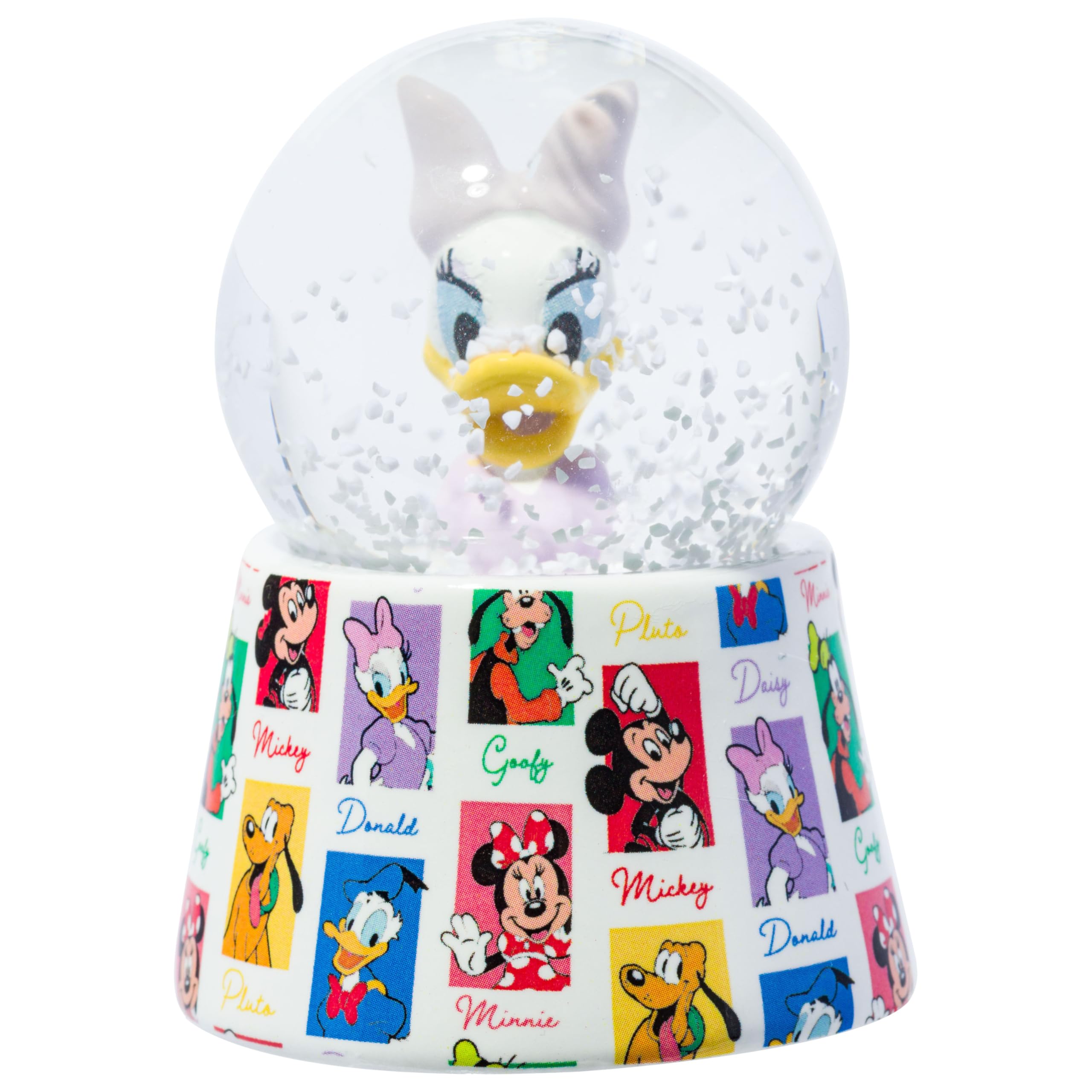 Silver Buffalo Multicolor Disney Daisy Duck Boxed 45Mm Light Up Snow Globe