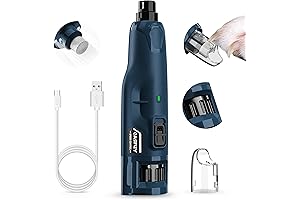 Lima Para Perros Electrico Casfuy - Grinder Silencioso Para Uñas De Perro