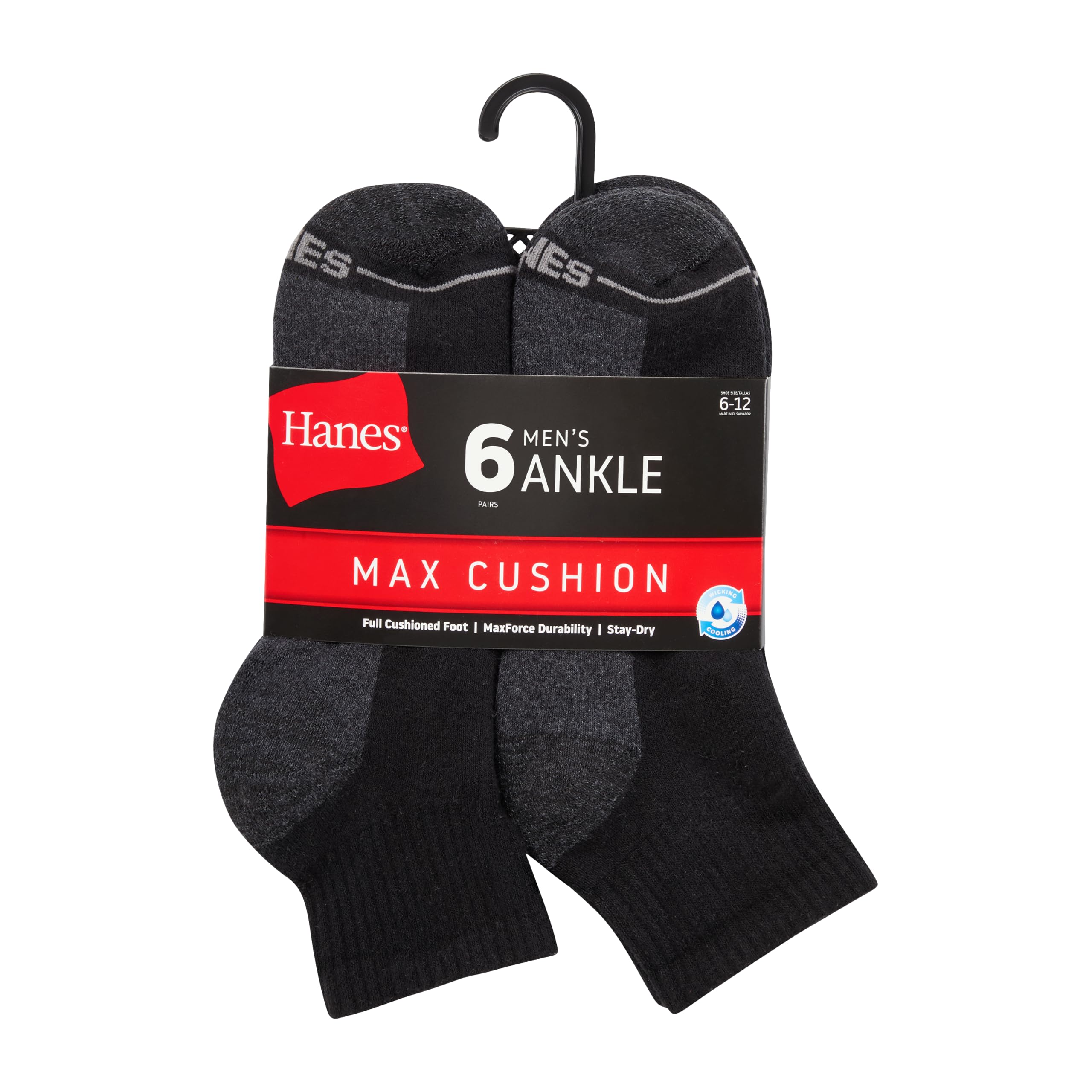 Hanes Calzini alla caviglia da uomo