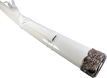 鞘　装飾具 Amazon.co.jp: 【さくら造形 CP102PW】樹脂製 日本刀用 鞘 ABS製