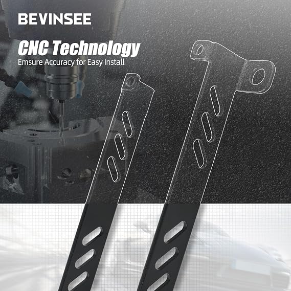 Bevinsee LS Computer Mounting Brackets LS2 LS1 LS3 LSX PCM ECU ECM Universal for LS Swap