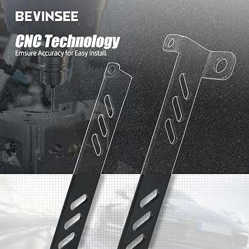 Bevinsee LS Computer Mounting Brackets LS2 LS1 LS3 LSX PCM ECU ECM Universal for LS Swap