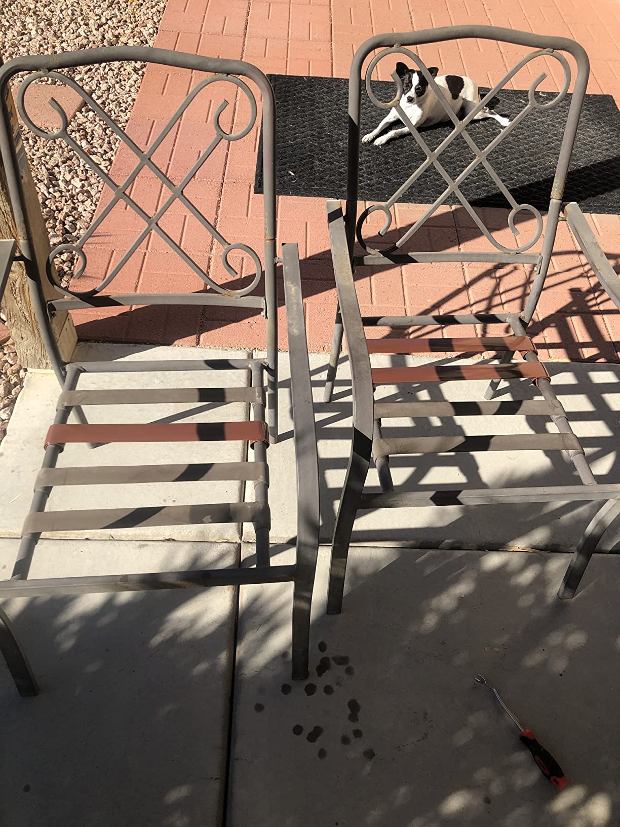 6/mo Finance 2" Wide Vinyl Straps for Patio Chairs Repair 20ft Long