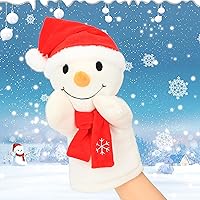 Vista 7 de Cuteoy - Marioneta de mano de dinosaurio T-Rex de peluche verde, juguete de animal de peluche con boca móvil abierta, juego de rol creativo