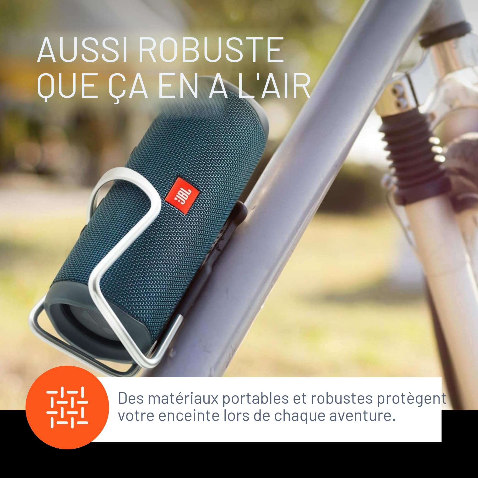 Haut-parleurs Bluetooth Portables JBL FLIP5BLK 4800 mAh 20W Noir 20 W